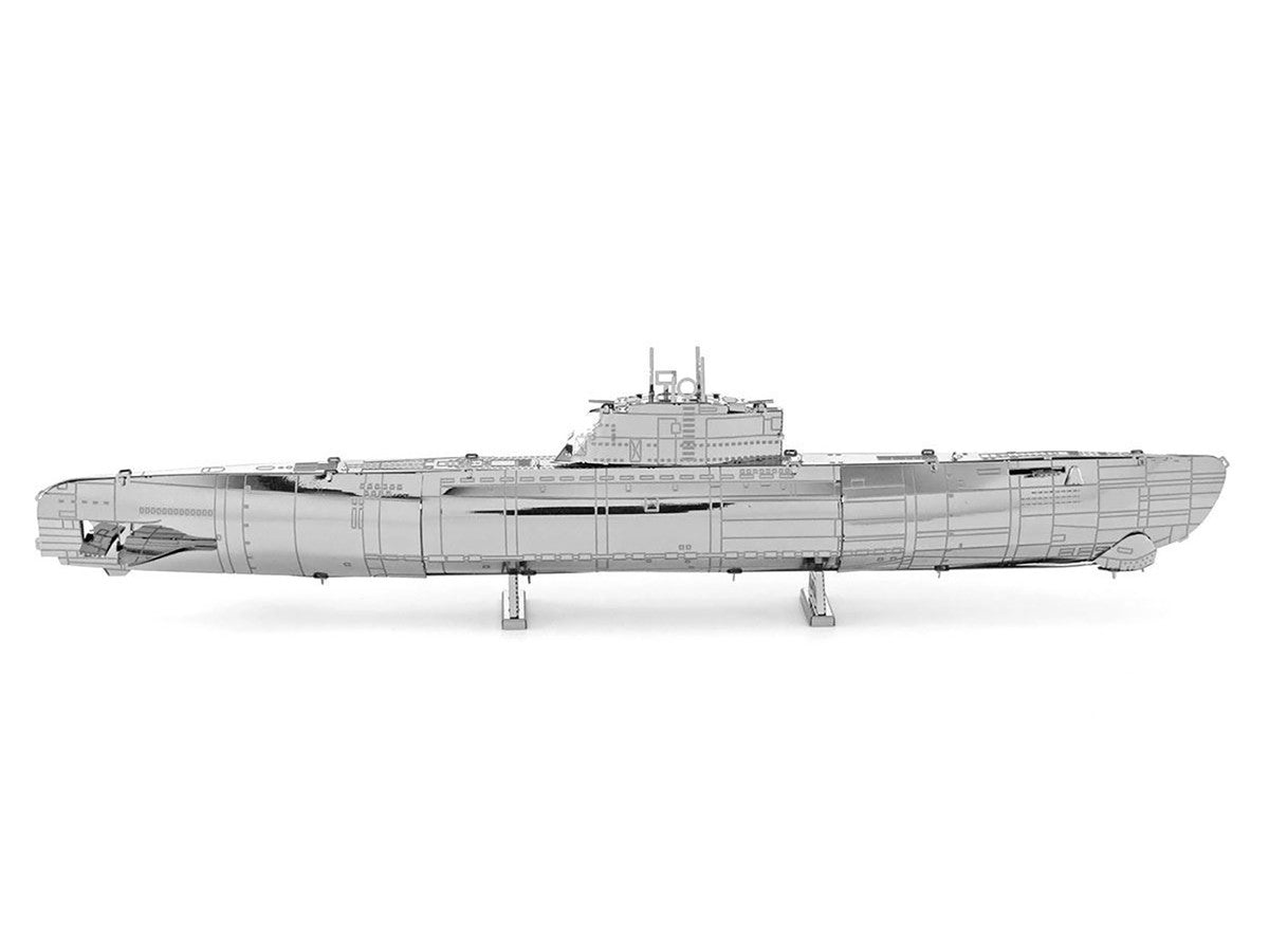 Model Kit German U-Boat Type XXI Submarine (Challenging Difficulty) Steel Model by Metal Earth-1