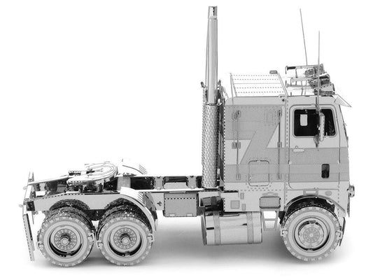 Model Kit Freightliner COE Truck (Challenging Difficulty) Steel Model by Metal Earth Metal Earth