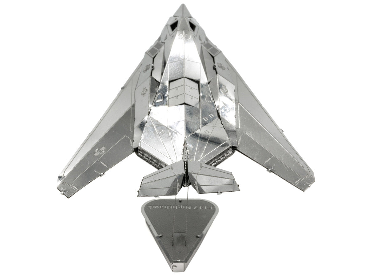 Model Kit Lockheed Martin F-117 Nighthawk Stealth Aircraft "United States Air Force" (Moderate Difficulty) Steel Model by Metal Earth-2