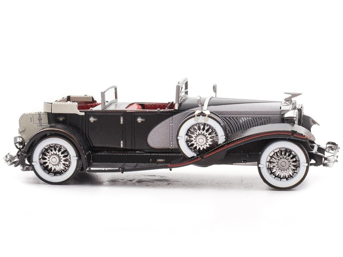 Model Kit 1935 Duesenberg Model J Black (Moderate Difficulty) Steel Model by Metal Earth-1