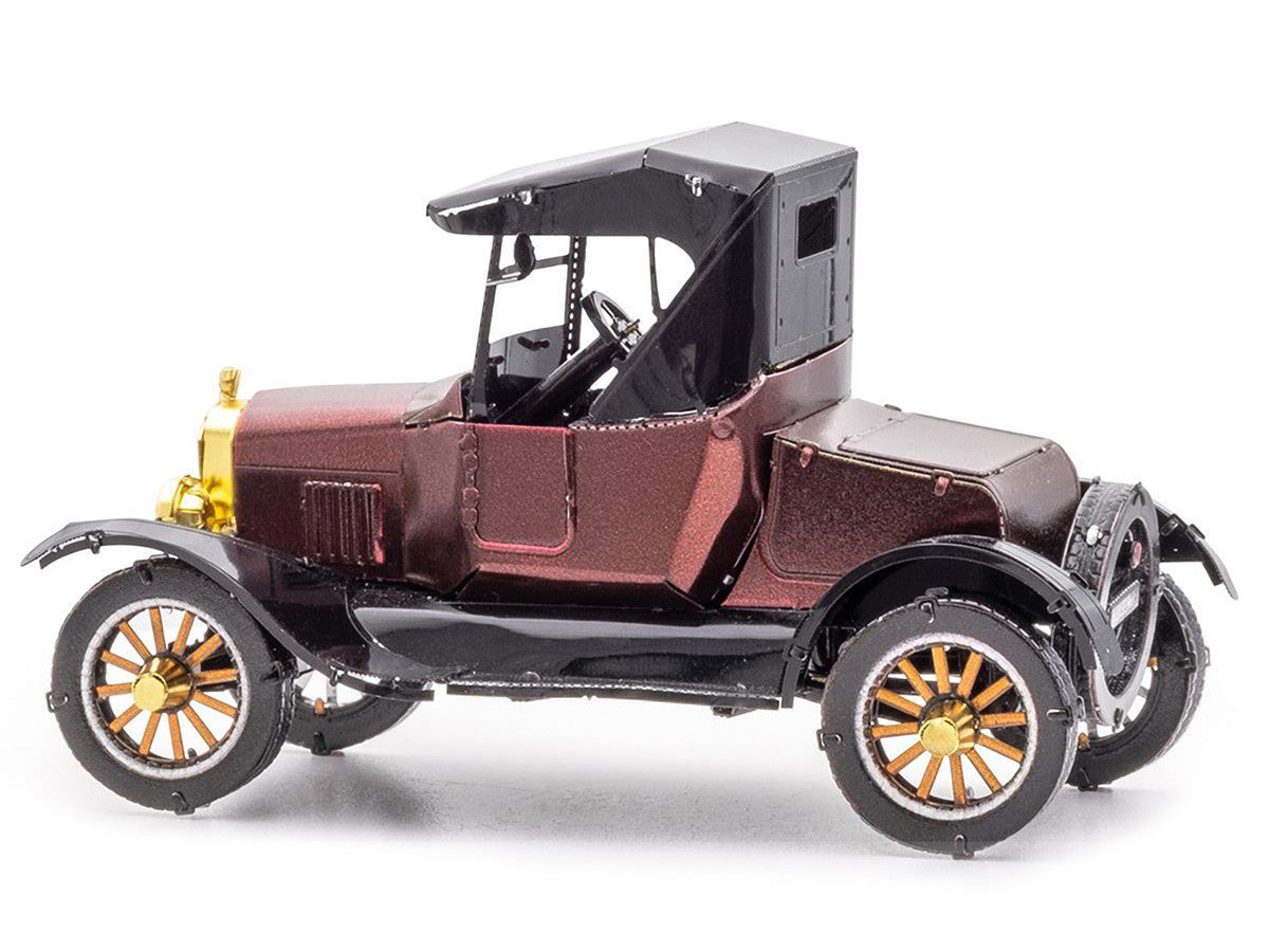 Model Kit 1925 Ford Model T Runabout Dark Red and Black (Moderate Difficulty) Steel Model by Metal Earth-2