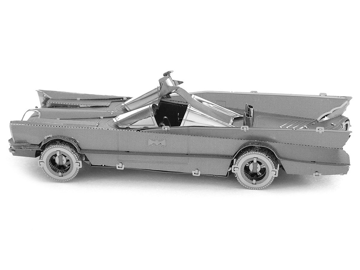 Model Kit 1966 Classic TV Series Batmobile "Batman" (1966) TV Series (Challenging Difficulty) Steel Model by Metal Earth-0