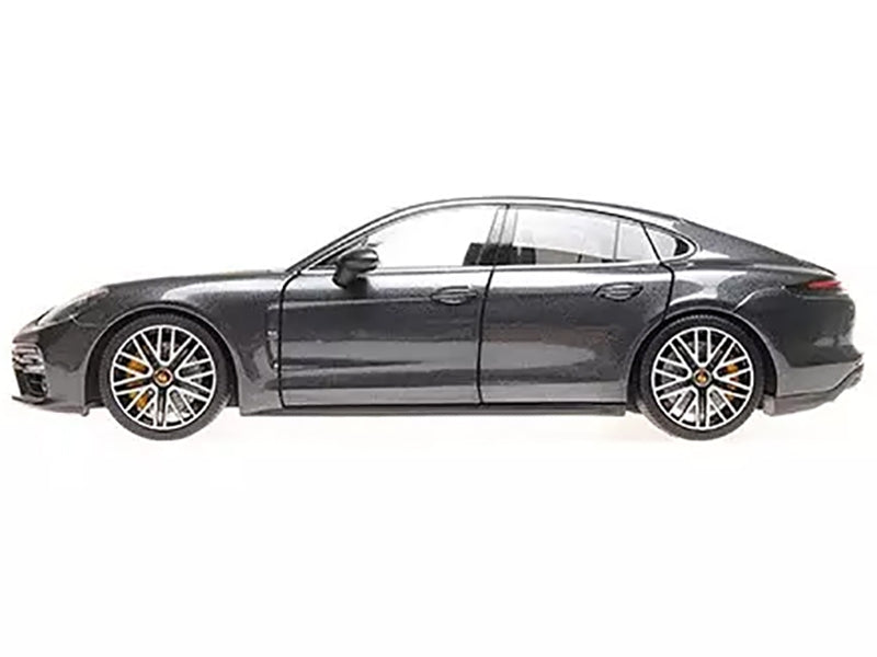 2020 Porsche Panamera Turbo S Gray Metallic "CLDC Exclusive" Series 1/18 Diecast Model Car by Minichamps