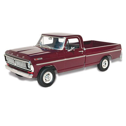 Skill 3 Model Kit 1970 Ford F-100 Custom Cab 4x4 Pickup Truck 1/25 Scale Model by Moebius Moebius