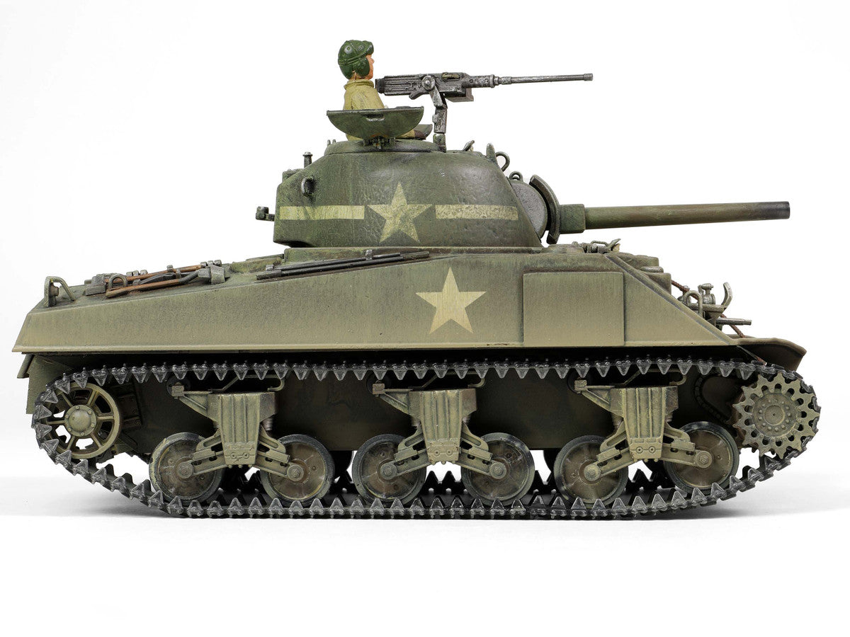 Sherman M4A3 (75) Medium Tank U.S. "Training vehicle C Company 10th Tank Battalion 5th Armored Division New York" (1943) "Engine Plus" Series 1/32 Diecast Model by Metal Proud Metal Proud