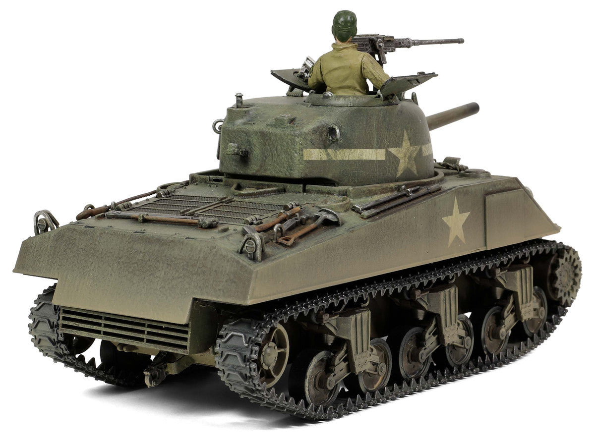 Sherman M4A3 (75) Medium Tank U.S. "Training vehicle C Company 10th Tank Battalion 5th Armored Division New York" (1943) "Engine Plus" Series 1/32 Diecast Model by Metal Proud Metal Proud