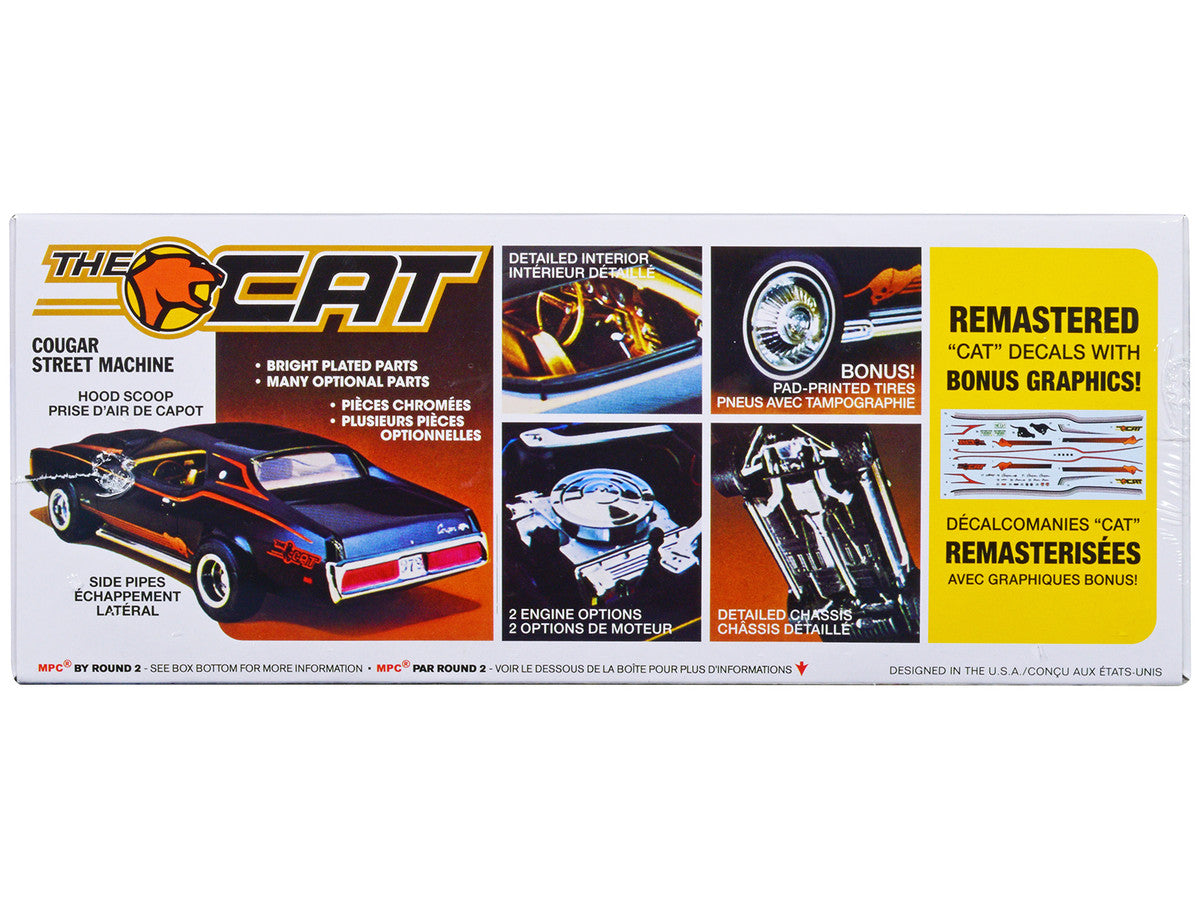 Skill 2 Model Kit 1973 Mercury Cougar "The Cat" 1/25 Scale Model by MPC-2