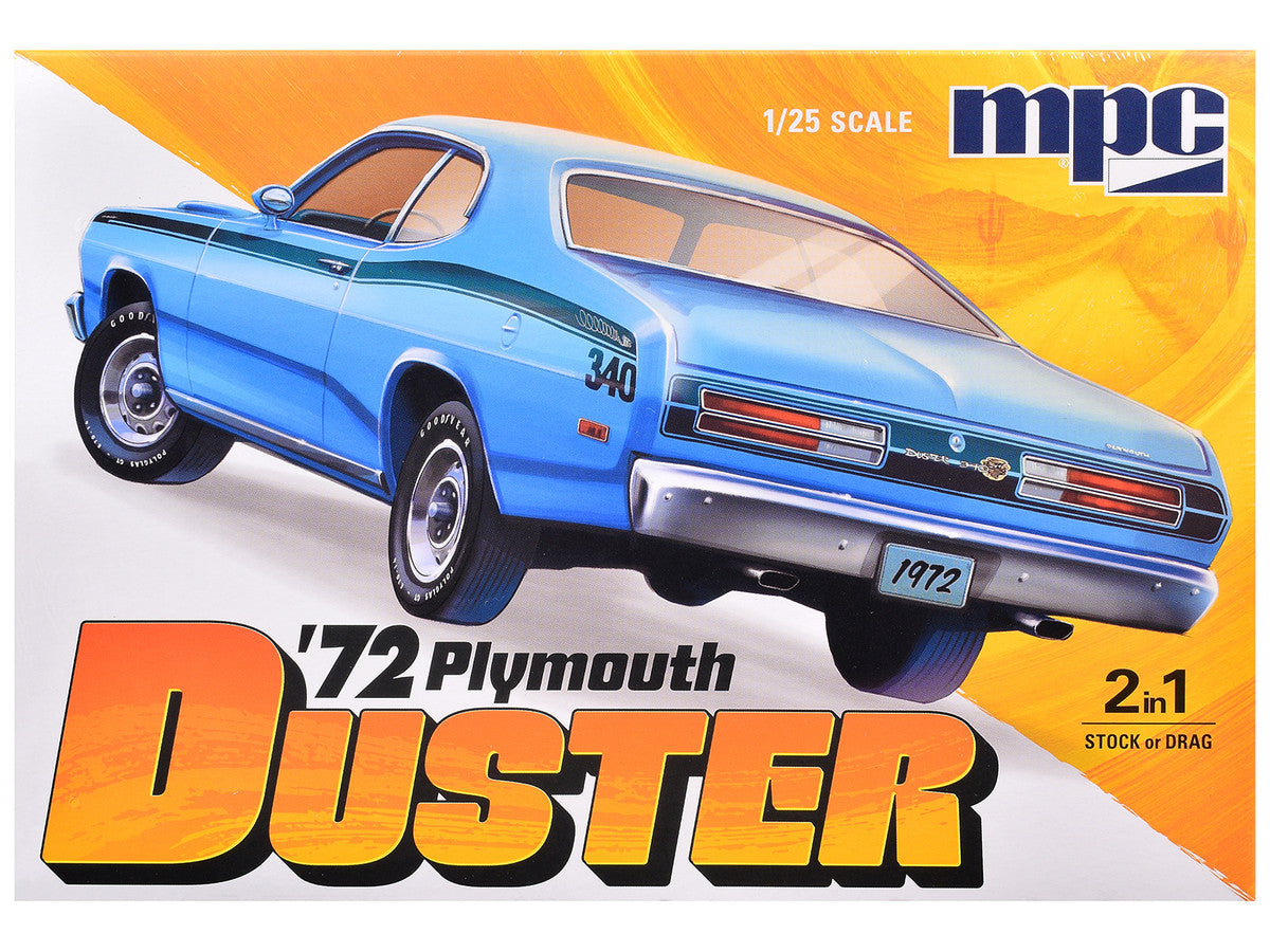 Skill 2 Model Kit 1972 Plymouth Duster 2-in-1 Kit 1/25 Scale Model by MPC-3