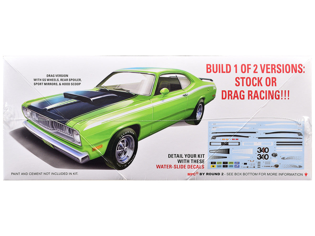 Skill 2 Model Kit 1972 Plymouth Duster 2-in-1 Kit 1/25 Scale Model by MPC-0