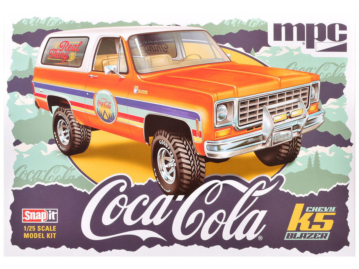 Skill 1 Model Kit Chevrolet K5 Blazer "Coca-Cola" 1/25 Scale Model by MPC-3