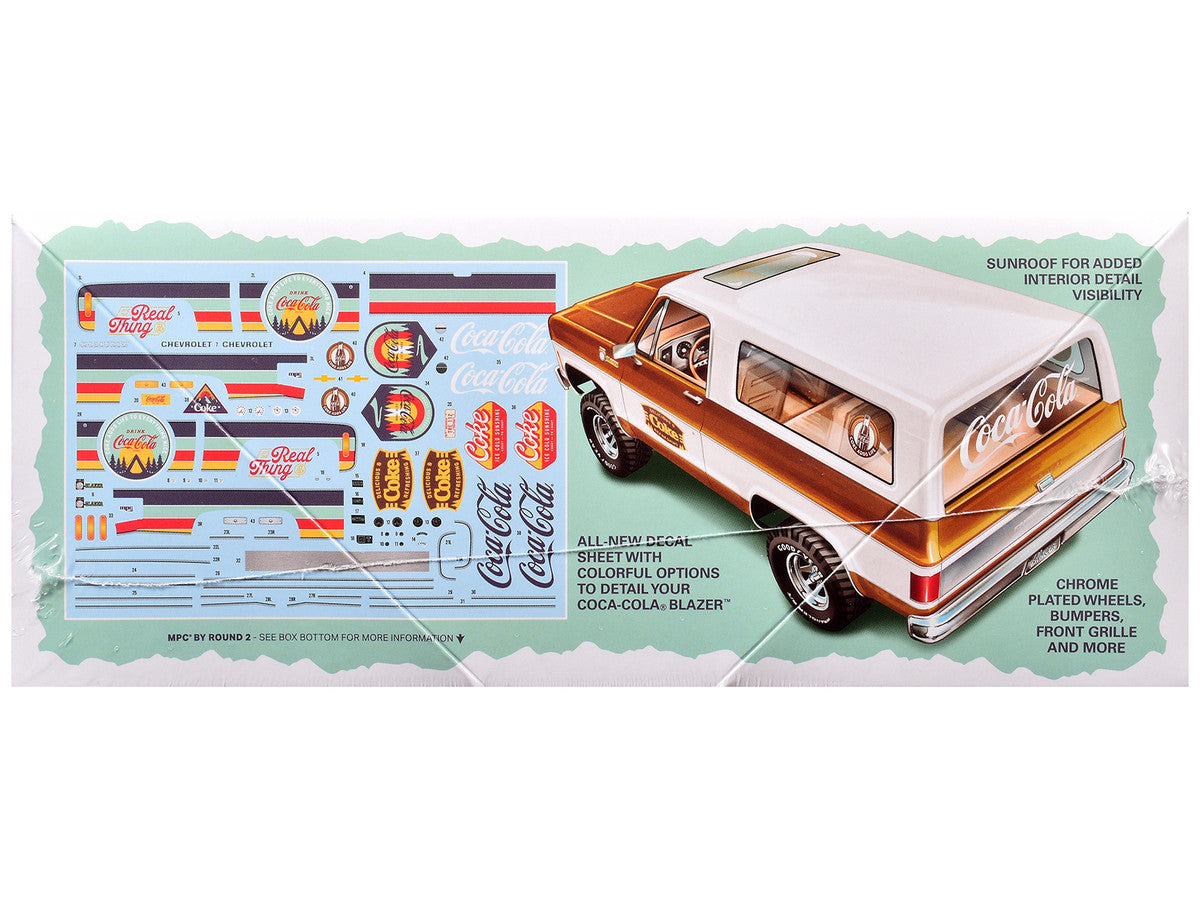 Skill 1 Model Kit Chevrolet K5 Blazer "Coca-Cola" 1/25 Scale Model by MPC-1