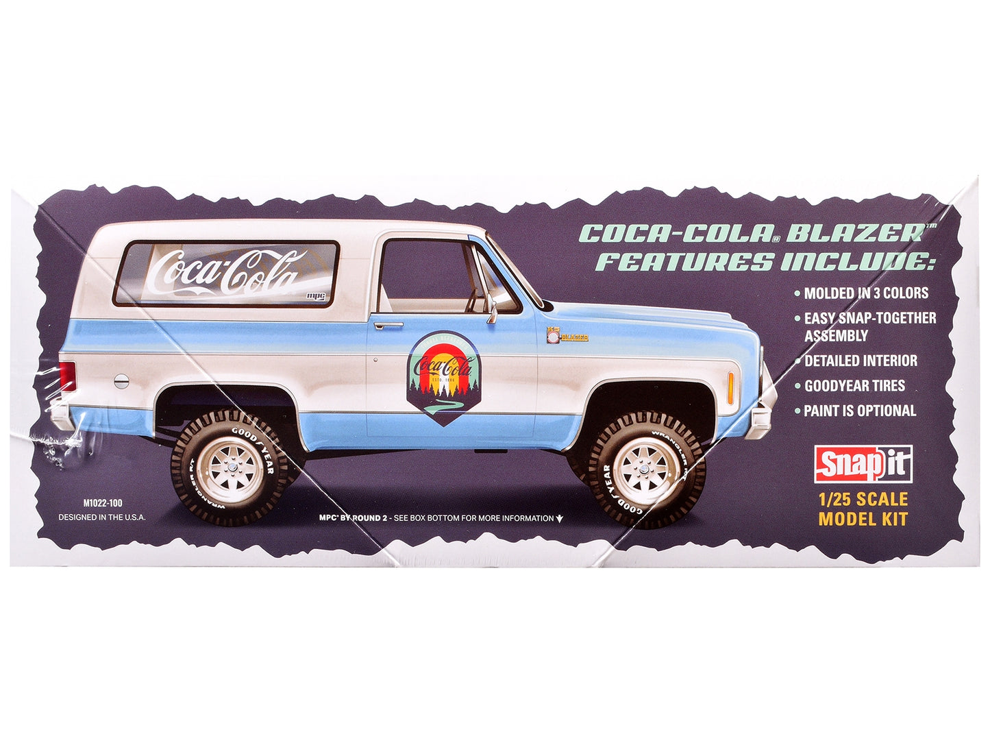 Skill 1 Model Kit Chevrolet K5 Blazer "Coca-Cola" 1/25 Scale Model by MPC