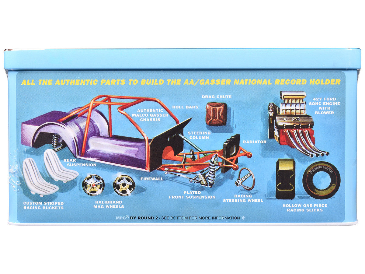 Skill 2 Model Kit Ohio George's Malco Gasser with Collector's Tin 1/25 Scale Model by MPC MPC