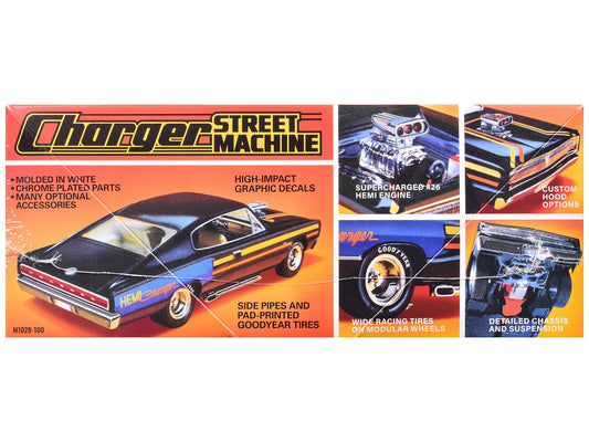 Skill 2 Model Kit 1967 Dodge Charger Street Machine 1/25 Scale Model by MPC MPC