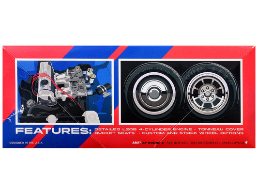 Skill 2 Model Kit 1975 Datsun Pickup Truck "BRE" 1/25 Scale Model by MPC-1