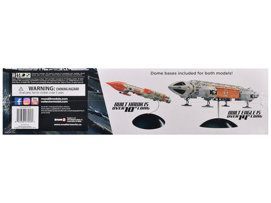 Skill 2 Model Kit Eagle and Hawk War Games Edition "Space: 1999" (1975-1977) TV Series 1/72 Scale Model by MPC MPC