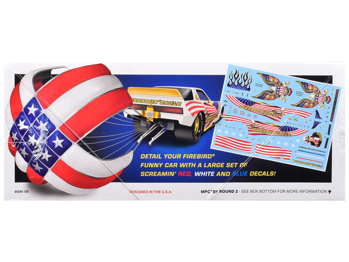 Skill 2 Model Kit Pontiac Firebird Funny Car "Unk' Sam's Screaming Eagle" 1/25 Scale Model by MPC MPC