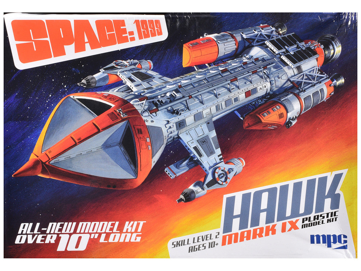 Skill 2 Model Kit Hawk Mark IX Spacecraft "Space: 1999" (1975-1977) TV Series 1/72 Scale Model by MPC MPC
