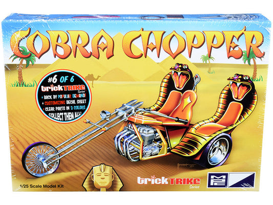 Skill 2 Model Kit Cobra Chopper "Trick Trikes" Series 1/25 Scale Model by MPC MPC