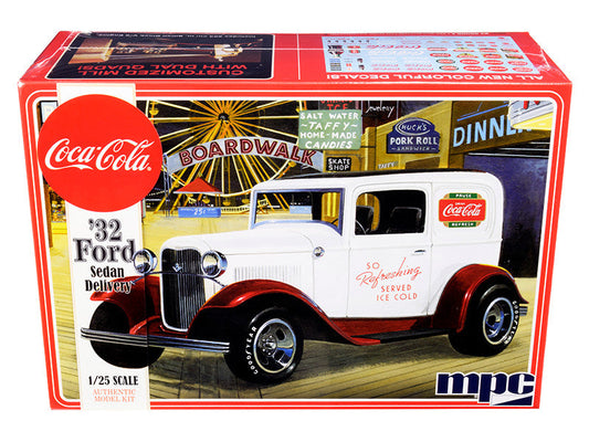 Skill 3 Model Kit 1932 Ford Sedan Delivery "Coca-Cola" 1/25 Scale Model by MPC MPC