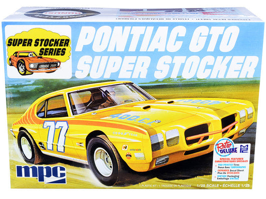 Skill 2 Model Kit 1970 Pontiac GTO Super Stocker 1/25 Scale Model by MPC MPC