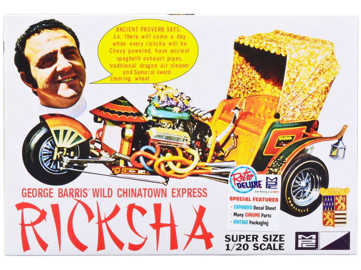 Skill 2 Model Kit George Barris' Wild Chinatown Express Ricksha 1/20 Scale Model by MPC MPC