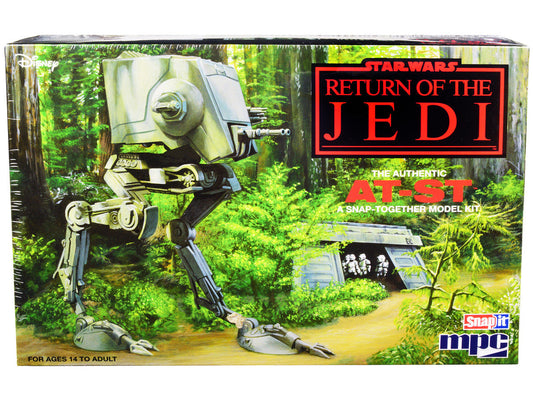 Skill 2 Snap Model Kit AT-ST "Star Wars: Return of the Jedi" Movie Scale Model by MPC MPC