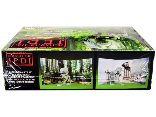 Skill 2 Snap Model Kit AT-ST "Star Wars: Return of the Jedi" Movie Scale Model by MPC MPC