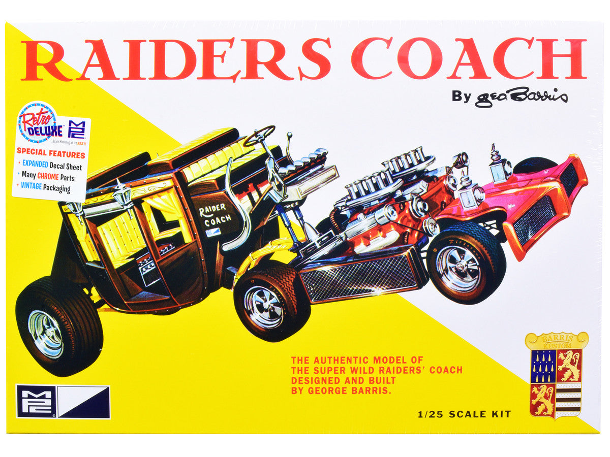 Skill 2 Model Kit George Barris' Super Wild Raiders' Coach 1/25 Scale Model by MPC MPC