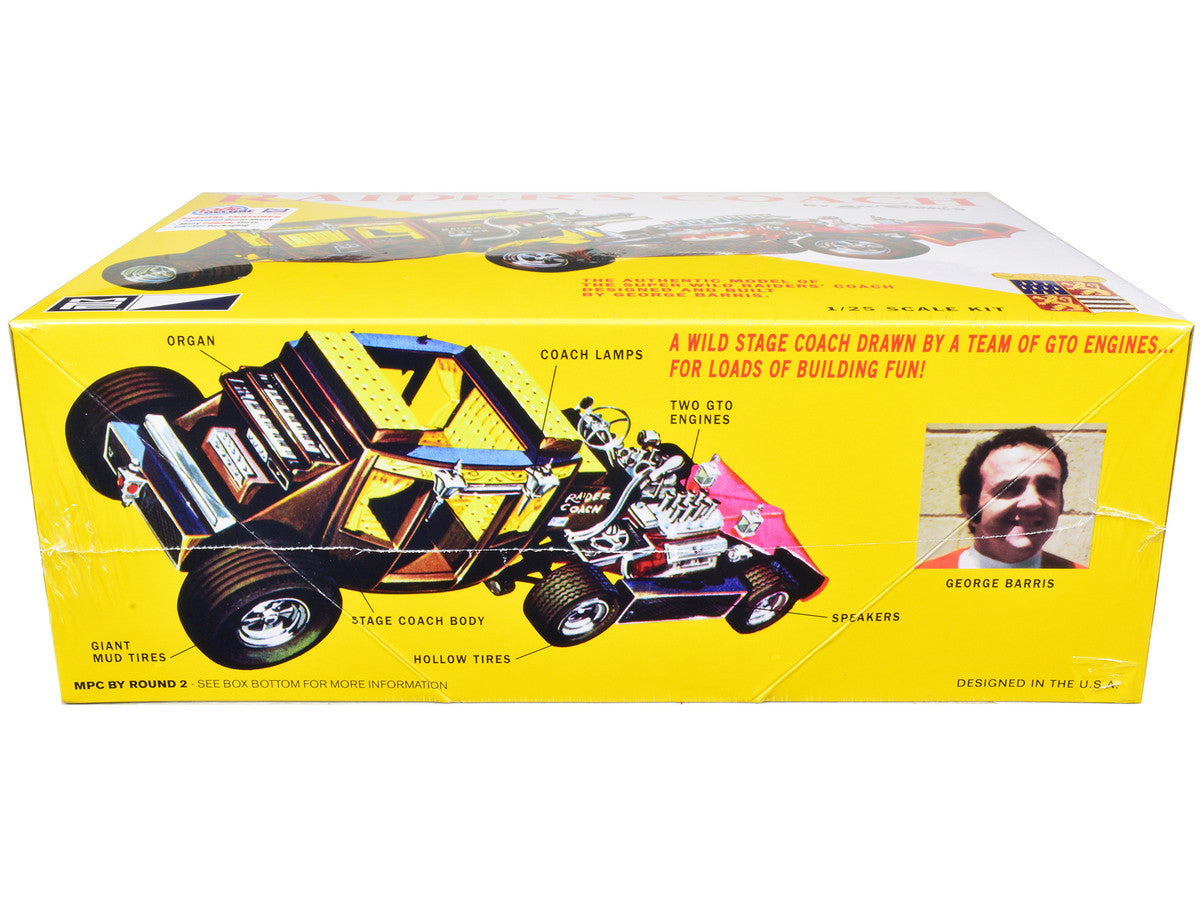 Skill 2 Model Kit George Barris' Super Wild Raiders' Coach 1/25 Scale Model by MPC MPC