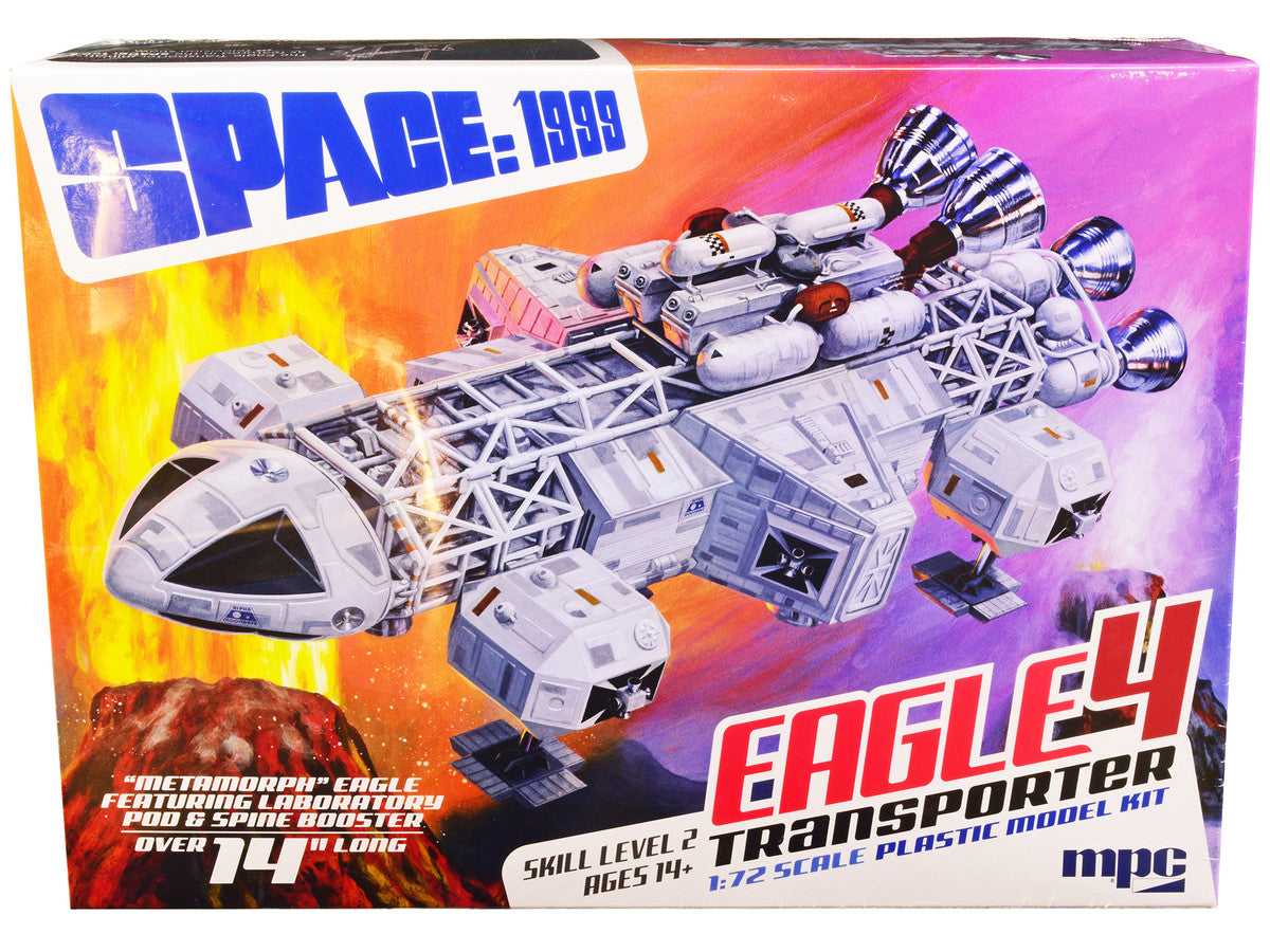Skill 2 Eagle 4 Transporter "Space: 1999" (1975-1977) TV Show Model Kit  1/72 Scale Model by MPC MPC