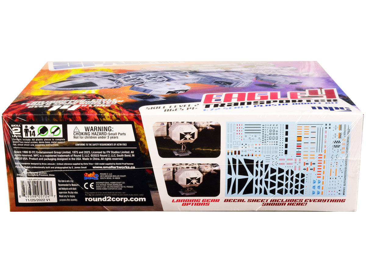 Skill 2 Eagle 4 Transporter "Space: 1999" (1975-1977) TV Show Model Kit  1/72 Scale Model by MPC MPC