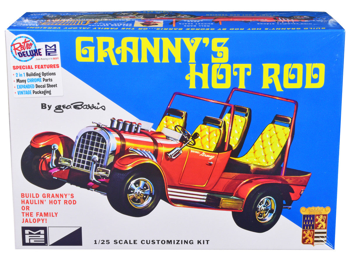 Skill 2 Model Kit Granny's Hot Rod By George Barris 2-in-1 Kit 1/25 Scale Model by MPC MPC