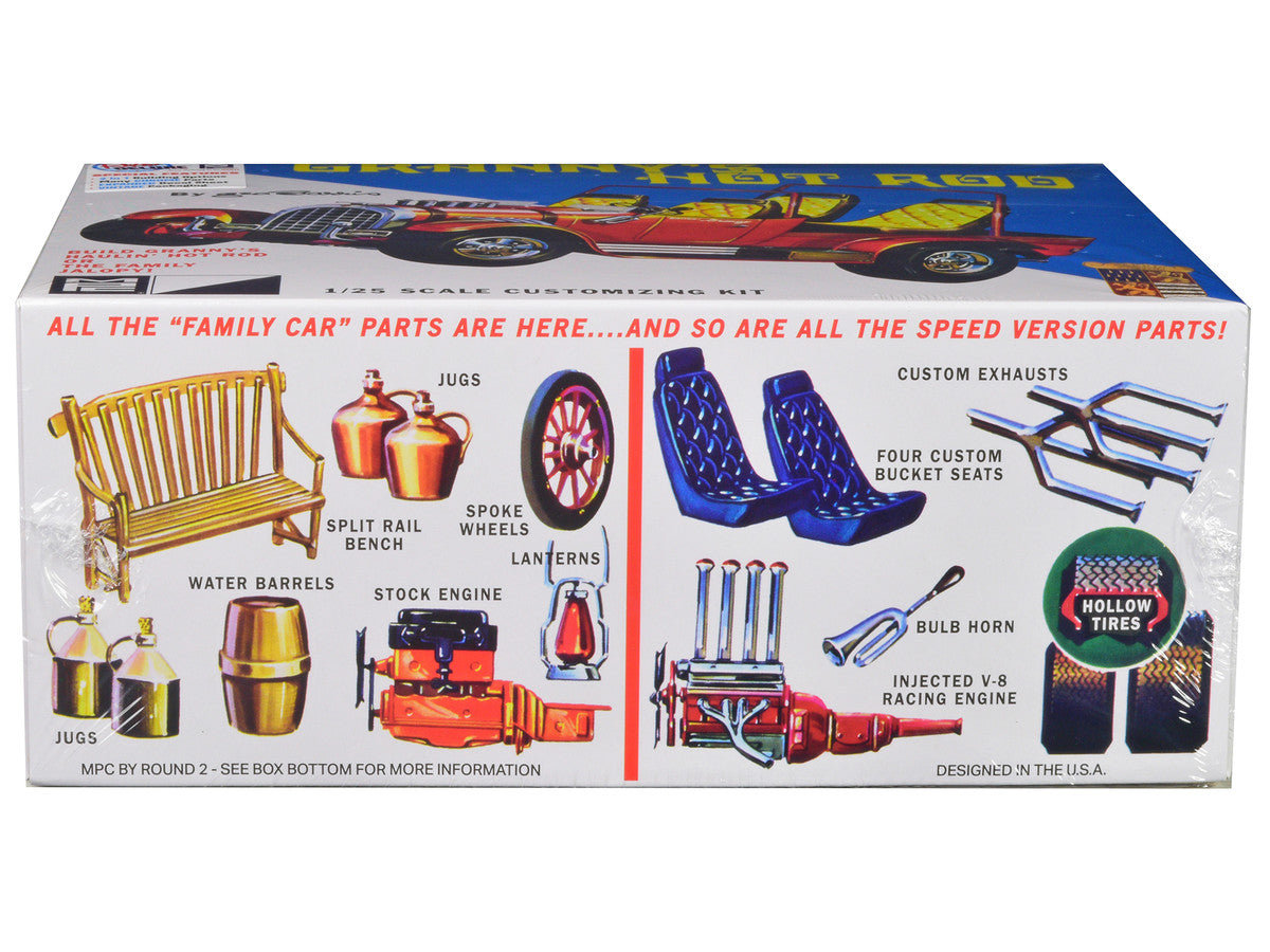 Skill 2 Model Kit Granny's Hot Rod By George Barris 2-in-1 Kit 1/25 Scale Model by MPC MPC