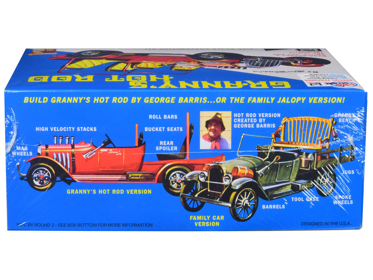 Skill 2 Model Kit Granny's Hot Rod By George Barris 2-in-1 Kit 1/25 Scale Model by MPC MPC