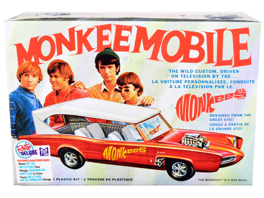 Skill 2 Model Kit Monkeemobile "The Monkees" (1966-1968) TV Series 1/25 Scale Model Car by MPC MPC