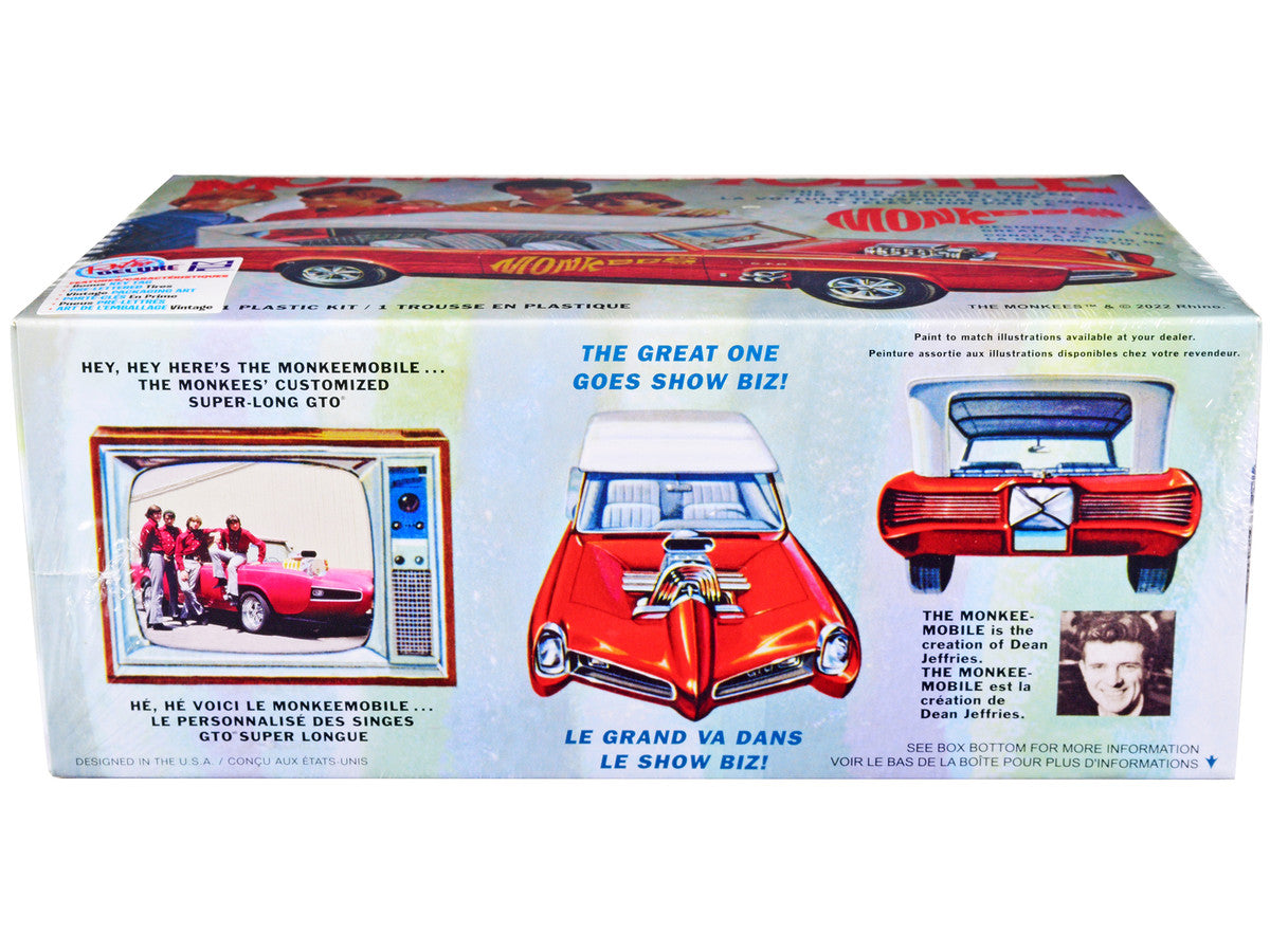 Skill 2 Model Kit Monkeemobile "The Monkees" (1966-1968) TV Series 1/25 Scale Model Car by MPC MPC