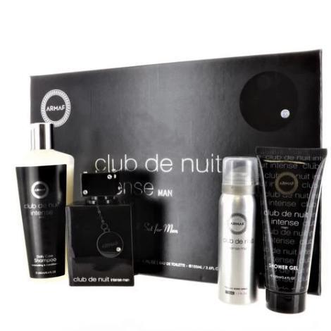 Armaf Club De Nuit Intense 4 Piece Gift Set W2B