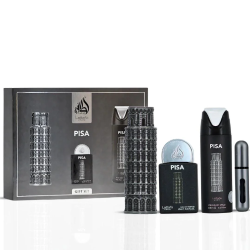 Lattafa Pisa 3 Piece Gift Set W2B