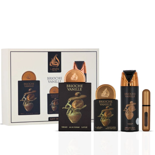 Lattafa Pride Brioche Vanille 3 Piece Gift Set W2B