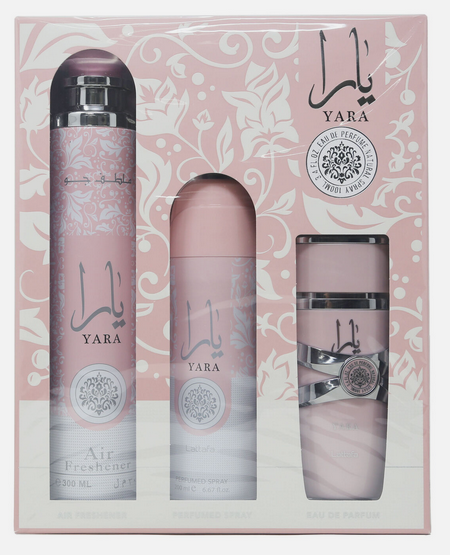 Lattafa Yara 3 Piece Gift Set W2B