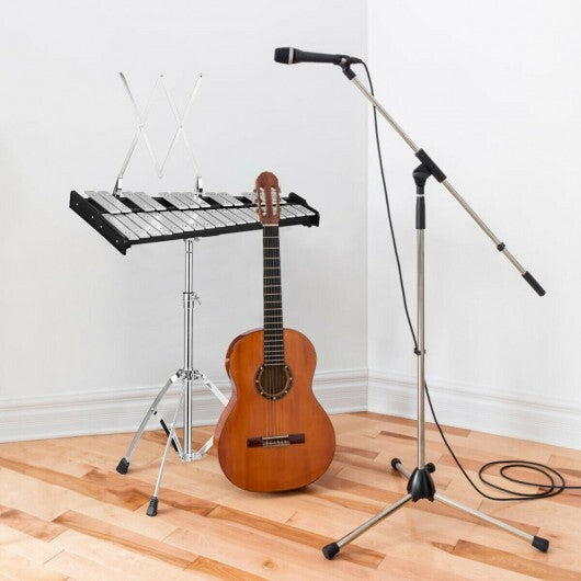 30 Notes Percussion with Practice Pad Mallets Sticks Stand W2B