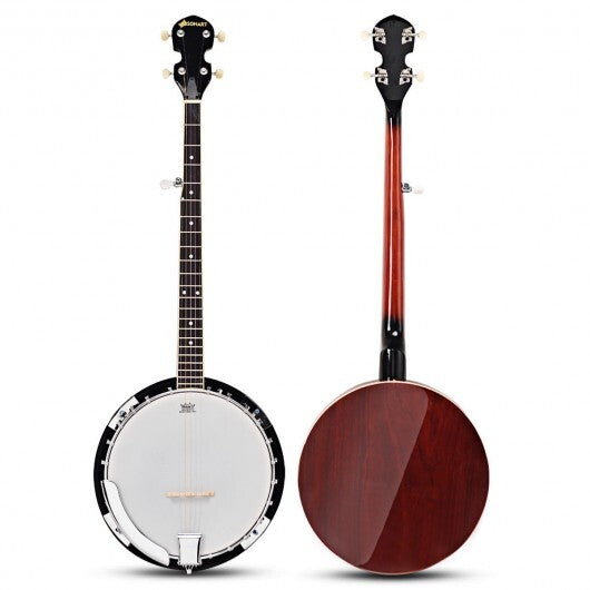 5-String Geared Tunable Banjo with case W2B