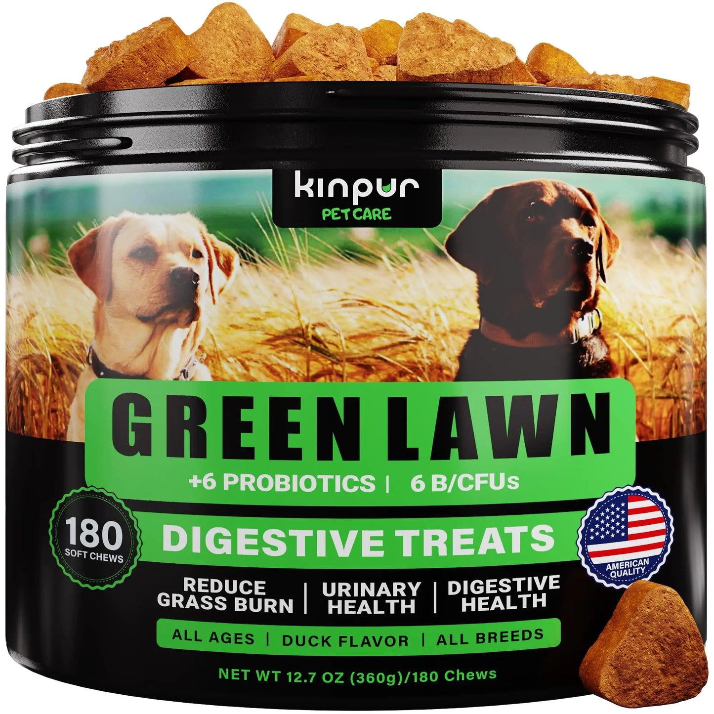 Green Lawn Chews for Dogs   Cranberry ACV Digestive Enzymes   Natural Dog Urine Best YouTube Store