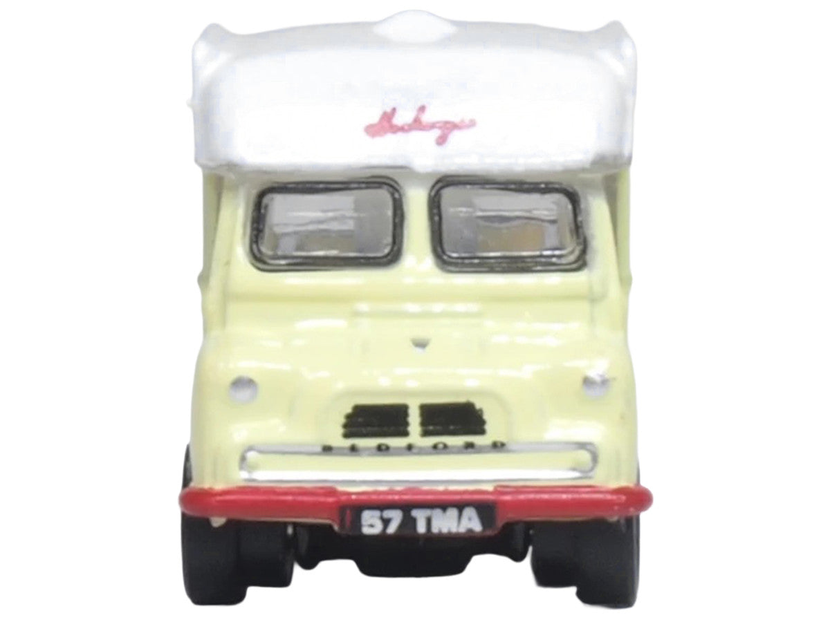 Bedford CA Ice Cream Van "Hockings Dairy Cream Ice" Cream with White Top 1/148 (N) Scale Diecast Model Car by Oxford Diecast Oxford Diecast