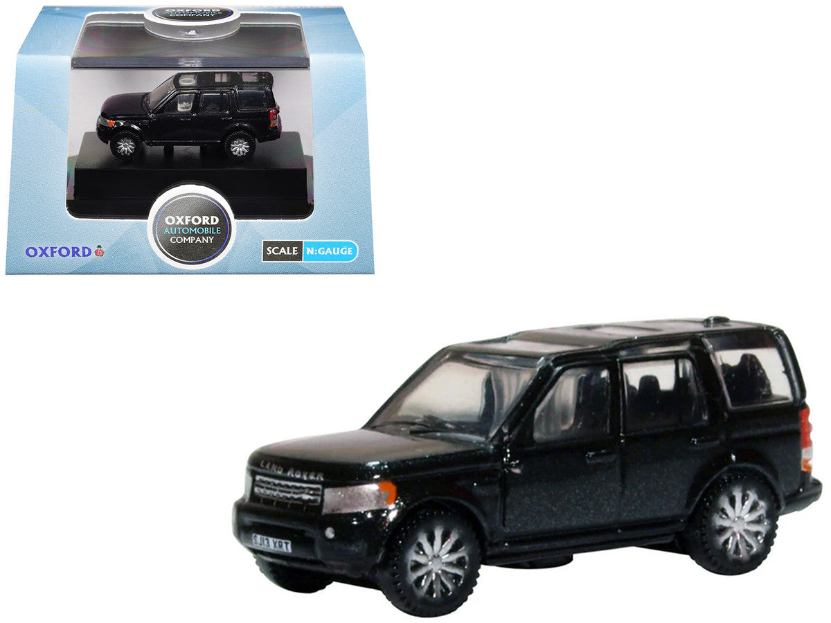 Land Rover Discovery 4 RHD (Right Hand Drive) Santorini Black 1/148 (N) Scale Diecast Model car by Oxford Diecast Oxford Diecast