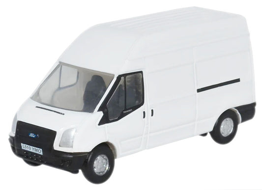 2006 Ford Transit LWB High Roof Van White 1/148 (N) Scale Diecast Model Car by Oxford Diecast-1