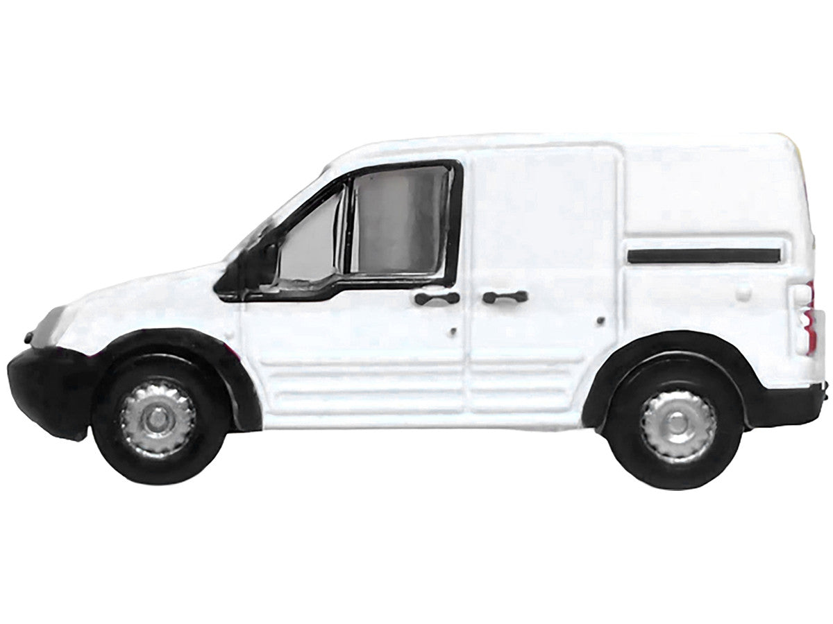 Ford Transit Connect Van RHD (Right Hand Drive) Frozen White 1/148 (N) Scale Diecast Model Car by Oxford Diecast Oxford Diecast