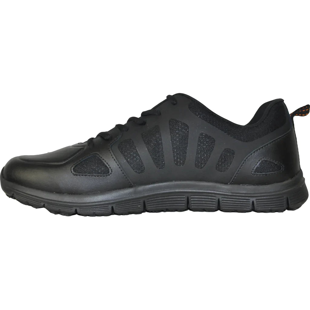 VANGELO Men Slip Resistant Shoe NICK-1 Black Tux-USA