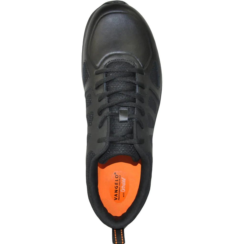 VANGELO Men Slip Resistant Shoe NICK-1 Black Tux-USA
